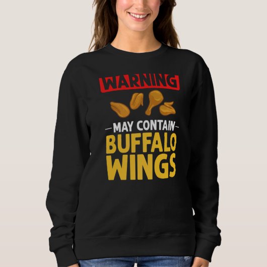 Buffalo Wings Fried Chicken Hot Wing Sauce Trui (Voorkant)