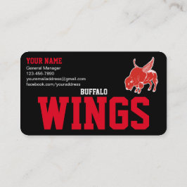 Buffalo Wings Visitekaartje