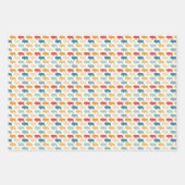 Buffalo Wrapping Papier Flat Sheet Set van 3 Inpakpapier Vel (Voorkant 2)