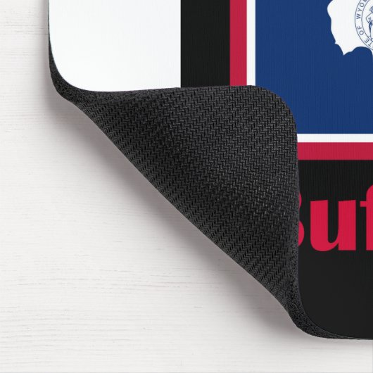 Buffalo Wyoming Muismat (Hoek)