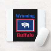Buffalo Wyoming Muismat (Met muis)