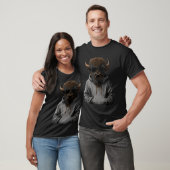 Buffalo Zonnebril Safari Dier Grappig T-shirt (Unisex)
