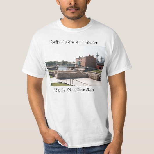 buffalo's Erie Canal Harbour T-shirt (Voorkant)