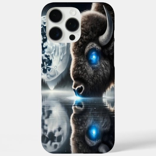 Buffalo's onder de kosmische bladerdak Case-Mate iPhone case (Achterkant)