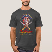 Buffaneers Pirate: "Neem me mee naar je Lido" T-shirt (Voorkant)