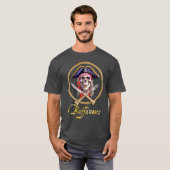 Buffaneers Pirate voor cruiseschip Lido T-shirt (Voorkant volledig)