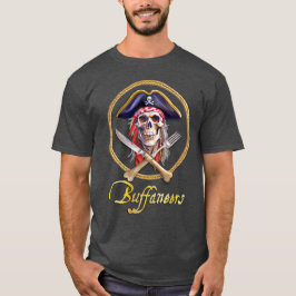 Buffaneers Pirate voor cruiseschip Lido T-shirt