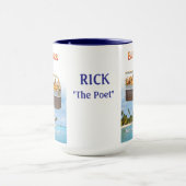 Buffaneers Rick de dichter in de Stille Zuidzee Mok (Midden)