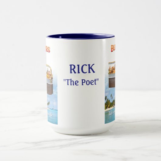 Buffaneers Rick de dichter in de Stille Zuidzee Mok (Midden)