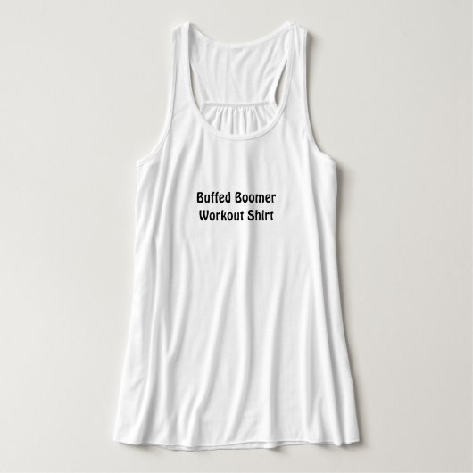 buffed boomer tanktop (Design voorkant)