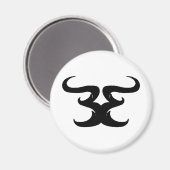 Buffel alles magneet (Voorkant / Achterkant)