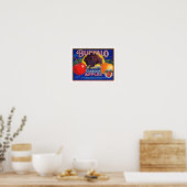 buffel Canadese appels Poster (Keuken)