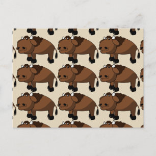 Buffel cartoon briefkaart