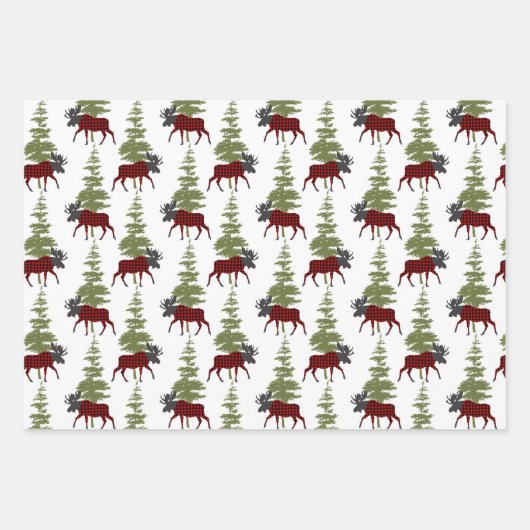 Buffel Check Bull Moose Inpakpapier Vel (Voorkant 2)