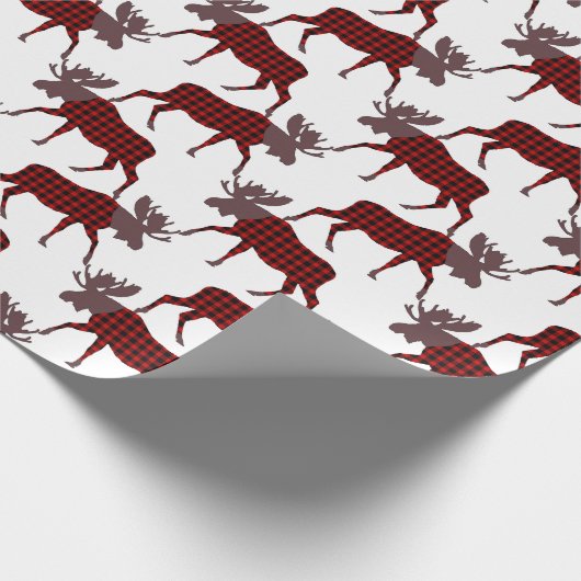 Buffel Check Moose Cadeaupapier (Hoek)