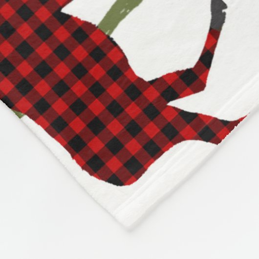 Buffel Check Moose Fleece Deken (Hoek)