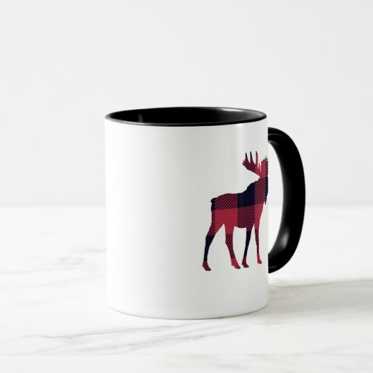 Buffel Check Moose Wilderness Cabin Mok (Voorkant rechts)