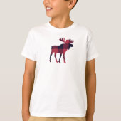 Buffel Check Moose Wilderness Cabin T-shirt (Voorkant)