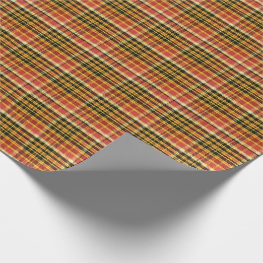 Buffel Halloween Patroon Cadeaupapier (Hoek)