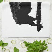 Buffel keukenhanddoeken (Gevouwen)