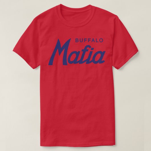 Buffel maffia rood t-shirt (Design voorkant)