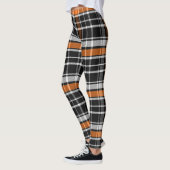 Buffel Plaid Halloween Patroon Leggings (Links)