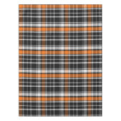 Buffel Plaid Halloween Patroon Tafelkleed (Voorkant)
