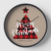 Buffel Plaid Kerstboom Kraft (Voorkant)