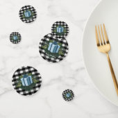 Buffel Plaid Kerstcadeau | Blauw Confetti (Groep)