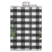 Buffel Plaid Kerstcadeau | Blauw Heupfles (Achterkant)