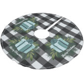 Buffel Plaid Kerstcadeau | BLAUWGROEN Kerstboom Rok (Gekanteld)