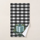 Buffel Plaid Kerstcadeau | Blauwgroen vakantie Bad Handdoek (Handdoek)
