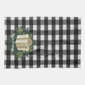 Buffel Plaid Kerstcadeau | Gouden vakantie Theedoek (Horizontaal)