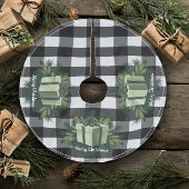 Buffel Plaid Kerstcadeau | Groen Kerstboom Rok