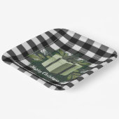 Buffel Plaid Kerstcadeau | Groen Papieren Bordje (Gebogen)