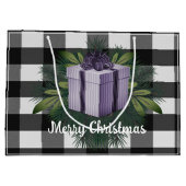 Buffel Plaid Kerstcadeau | PAARSE Groot Cadeauzakje (Achterkant)