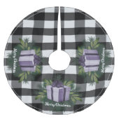 Buffel Plaid Kerstcadeau | PAARSE Kerstboom Rok (Voorkant)