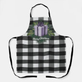 Buffel Plaid Kerstcadeau | PAARSE Schort (Voorkant)