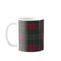 Buffel Plaid Kerstpatroon Groen Rood Zwart