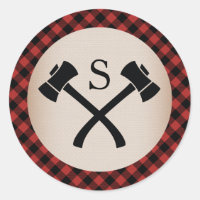 Buffel Plaid Monogrammed Bijl Bruiloft