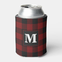 Buffel Plaid Rustiek Land Monogram Blikjeskoeler