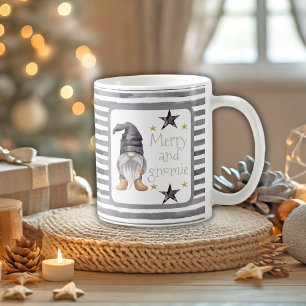 Buffel Plaid Winter Waterverf Gnome Kerst Koffiemok