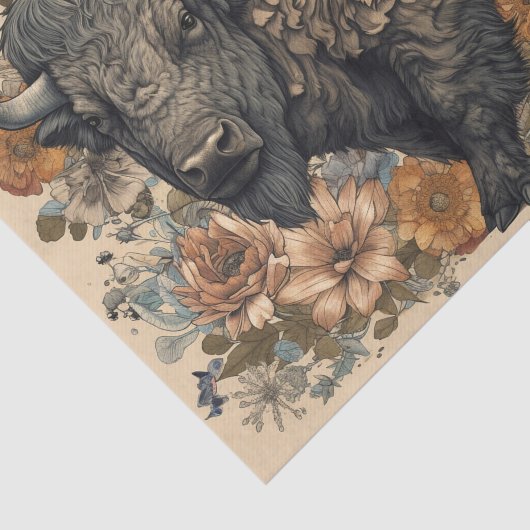 buffel tissuepapier (Detail)