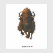 Buffel Uitsnijdbare Sticker (Vel)