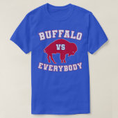 buffel vs iedereen t-shirt (Design voorkant)