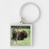 BuffelAfbeelding Sleutelhanger (Voorkant)