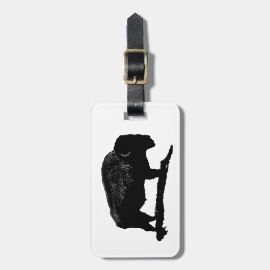 BuffelBagagelabel Bagagelabel (Voorkant verticaal)