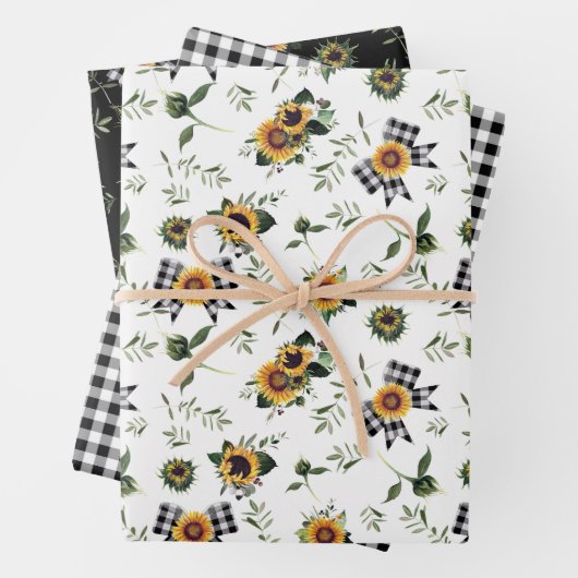 Buffelbakken en zonnebloempitten voor verpakkingsp inpakpapier vel (In situ)