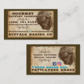 buffelbakken visitekaartje (Voorkant / Achterkant)