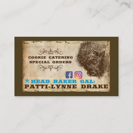 buffelbakken visitekaartje (Achterkant)